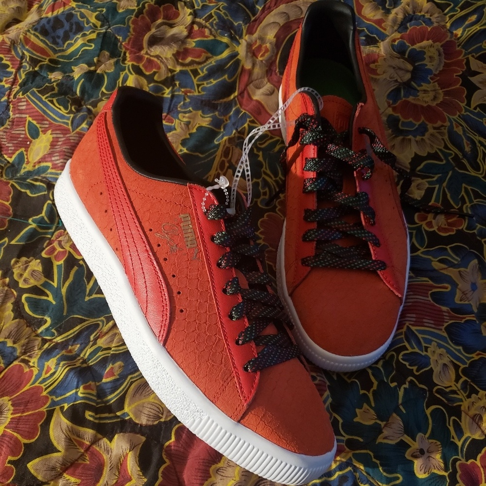 puma mens size 9.5 clyde